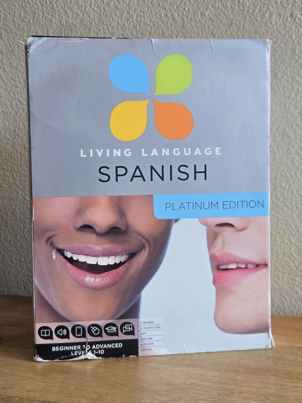 Living Language Spanish Platinum Edition Complete Box Set Course